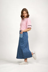 Knewe - Cooper Skirt - K4032 - Blue Wash
